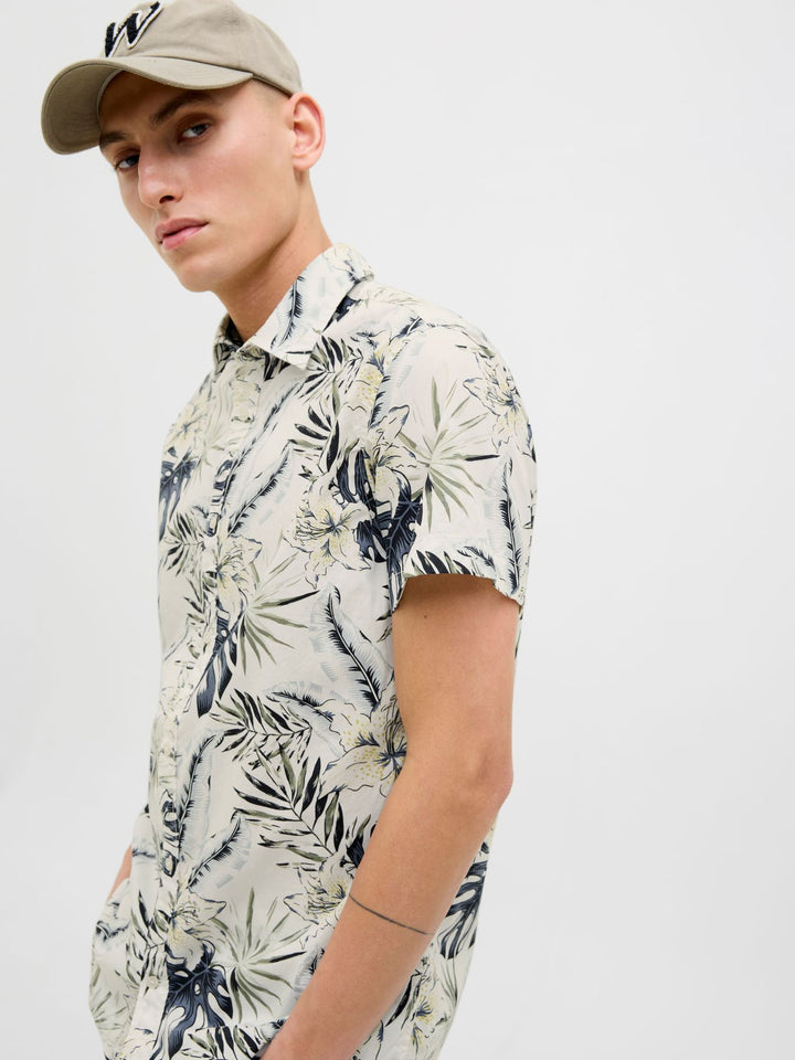 Herren JJHAWAII AOP SHIRT SS