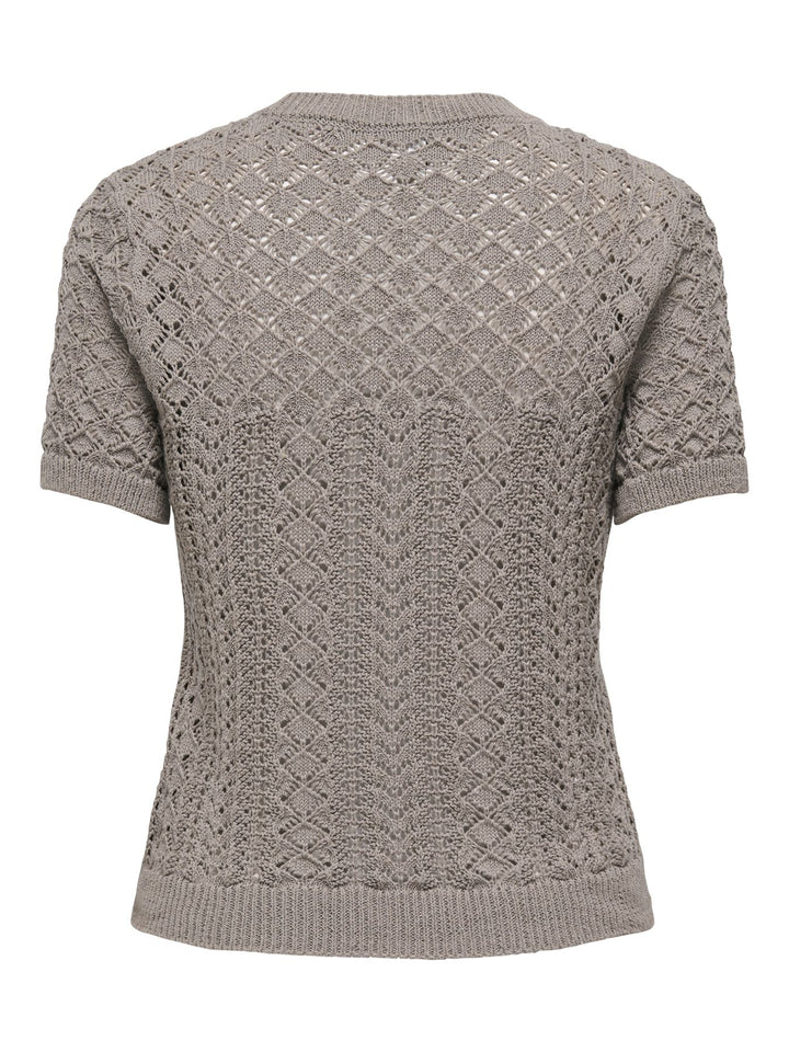 Damen ONLSAGA LIFE SS O-NECK CC KNT