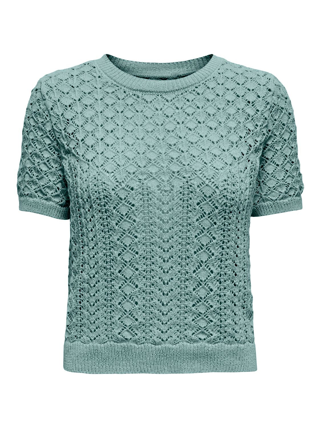 Damen ONLSAGA LIFE SS O-NECK CC KNT