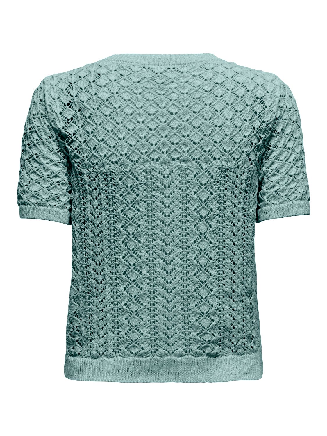 Damen ONLSAGA LIFE SS O-NECK CC KNT