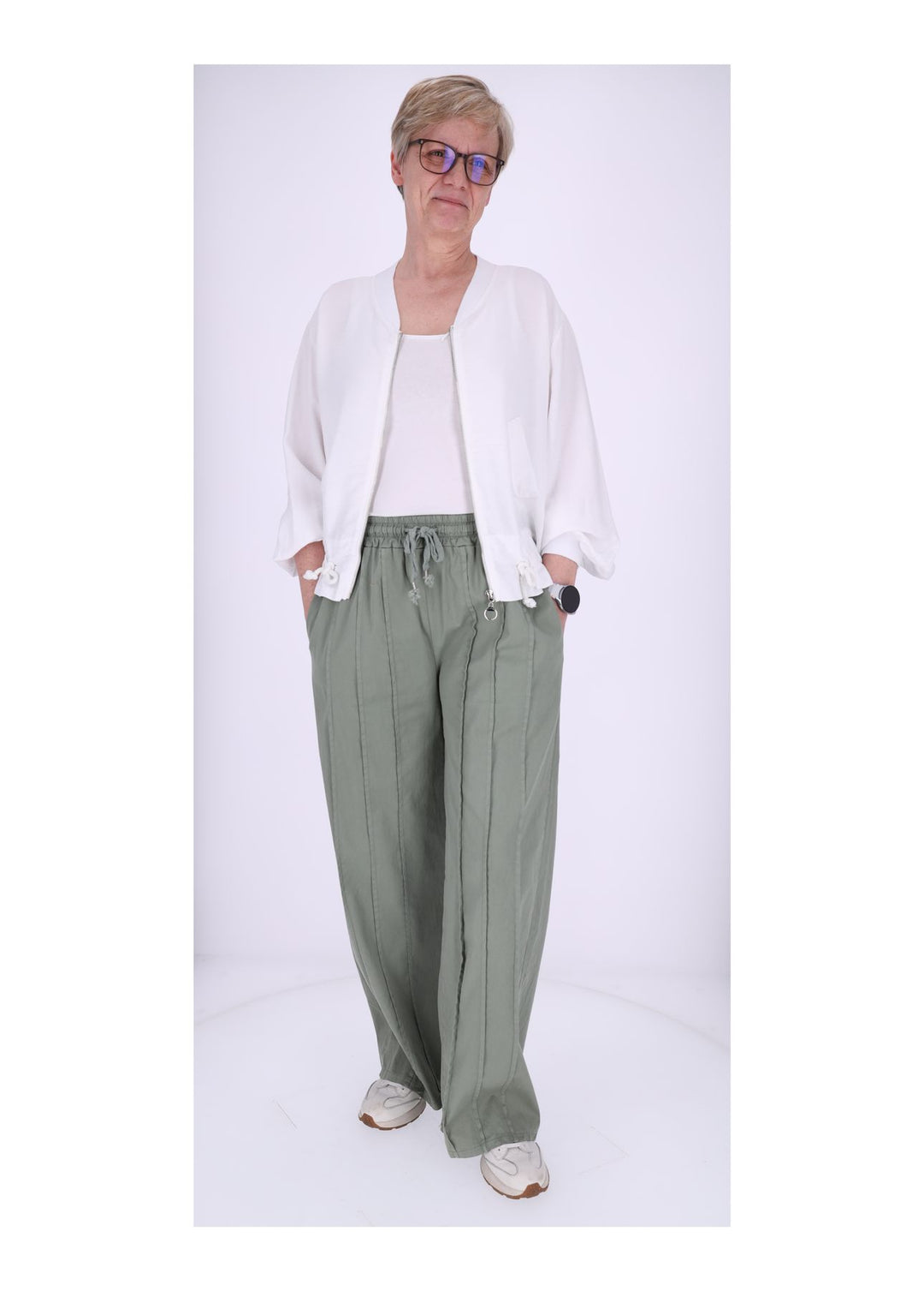 Splash of Color Hose weites Bein