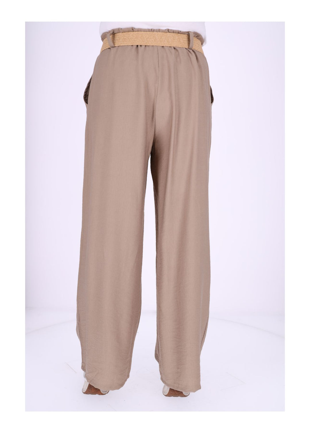 Splash of Color Damen Sommerhose mit Gürtel