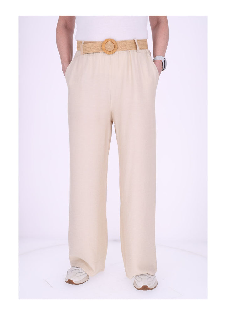 Splash of Color Damen Sommerhose mit Gürtel
