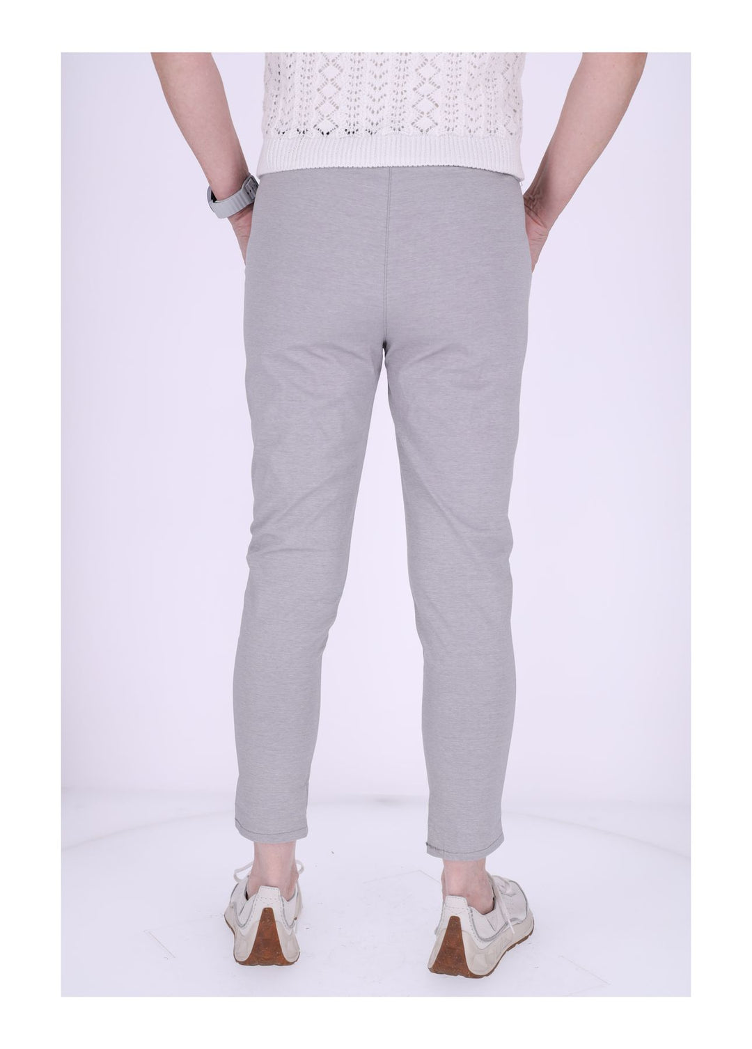 Damen Hose Splash of Color mit Gürtel