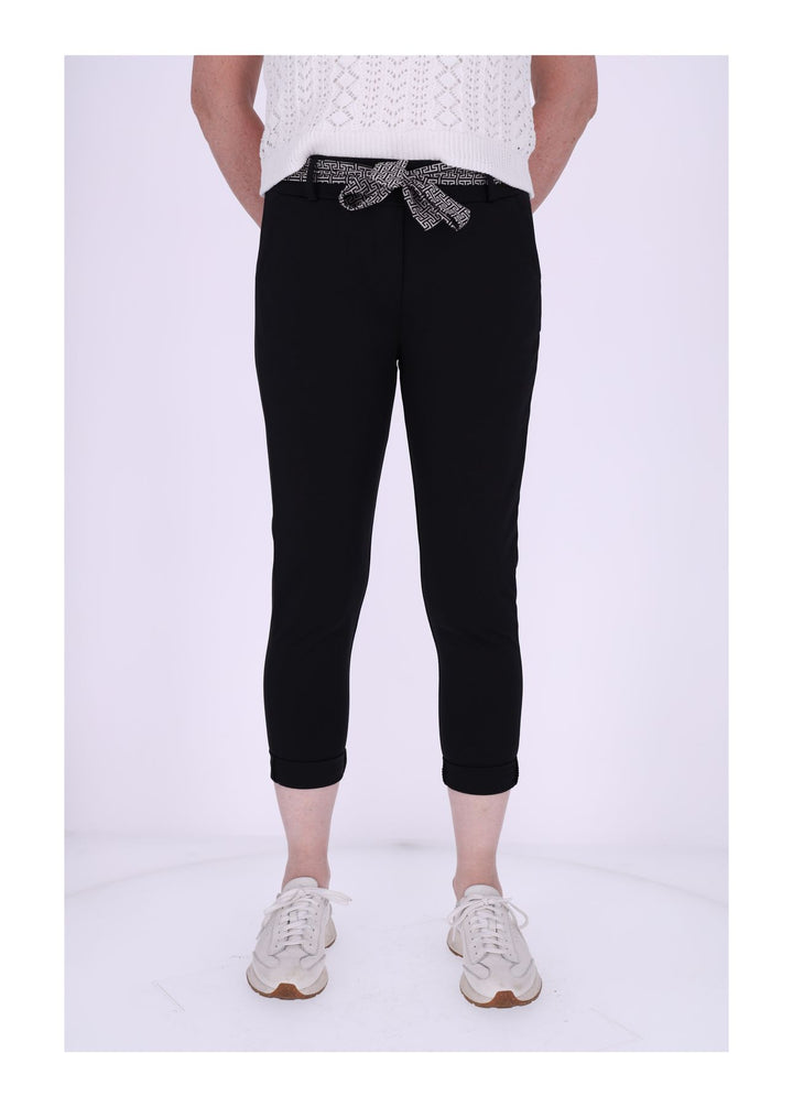 Damen Hose mit Gürtel