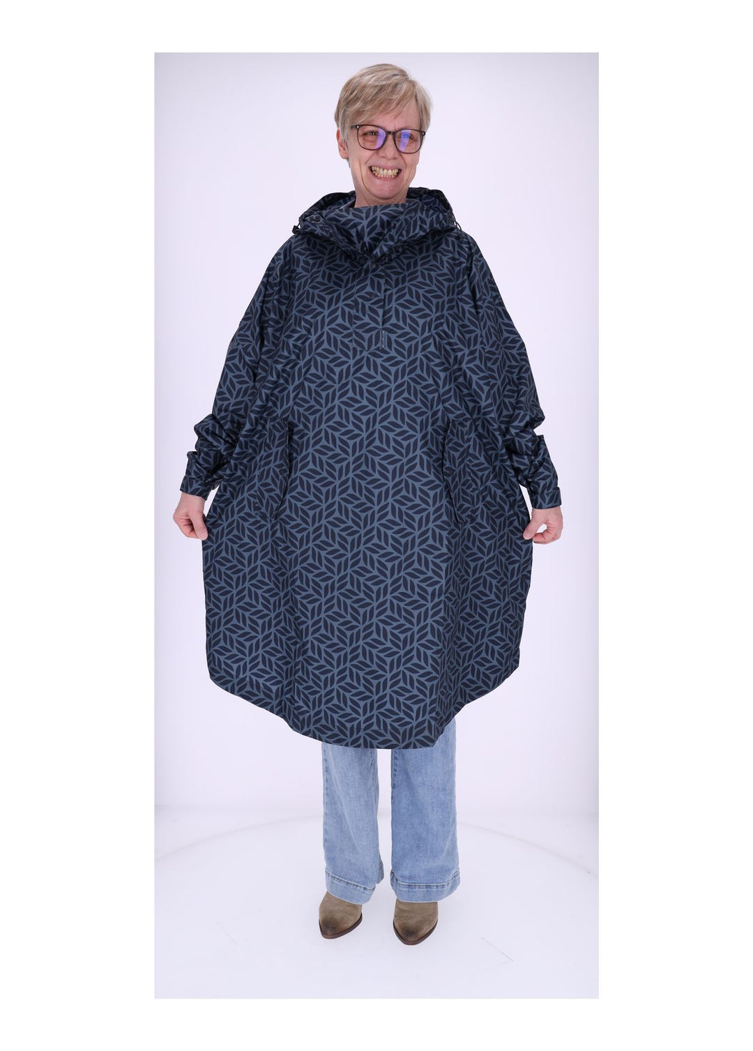 New View Damen Regenponcho