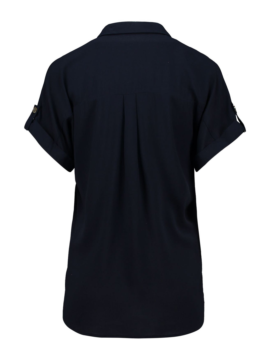 Hailys Kurzarm Bluse khaki