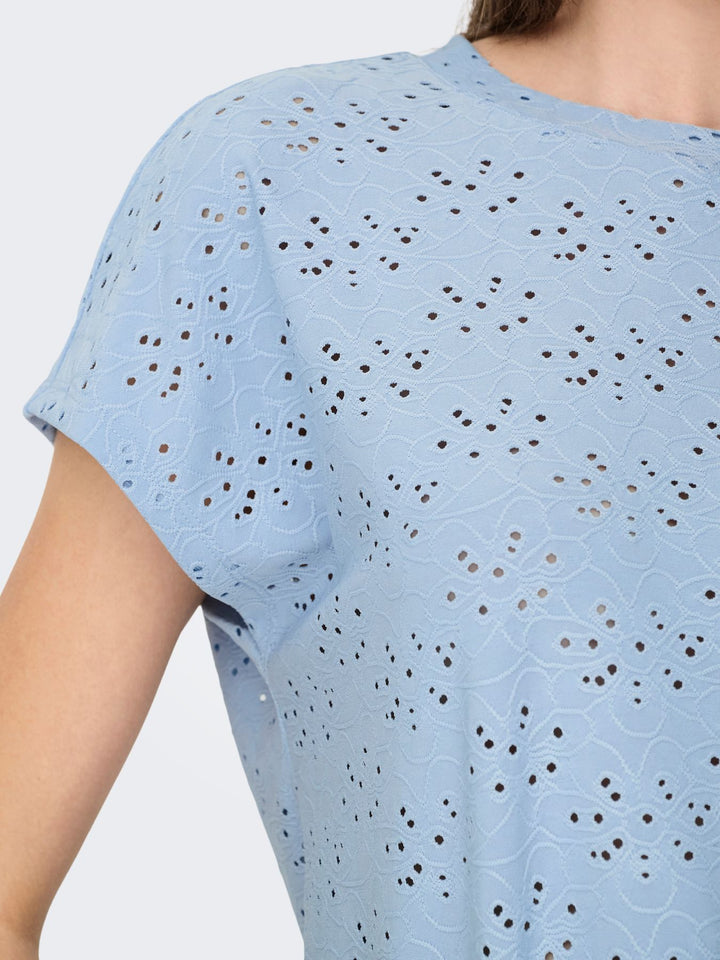 Damen ONLSMILLA S/S TOP JRS NOOS