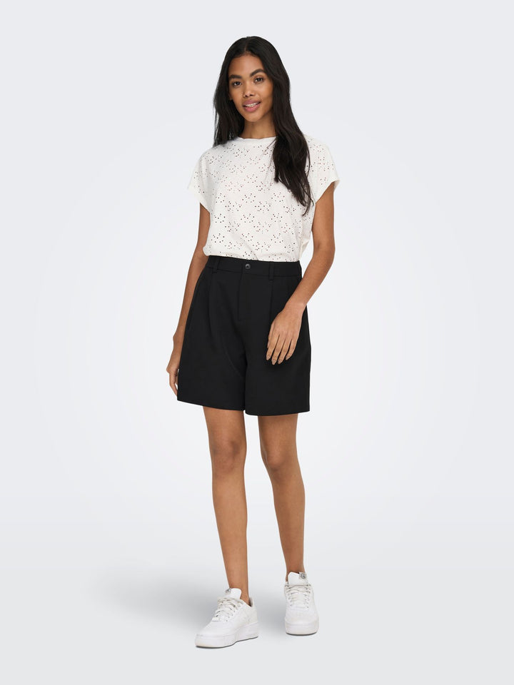 Damen ONLSMILLA S/S TOP NOOS JRS