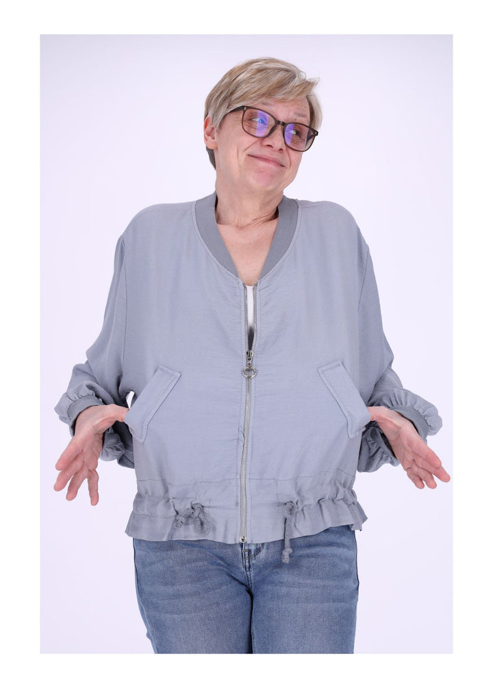 Damen Blousonjacke uni