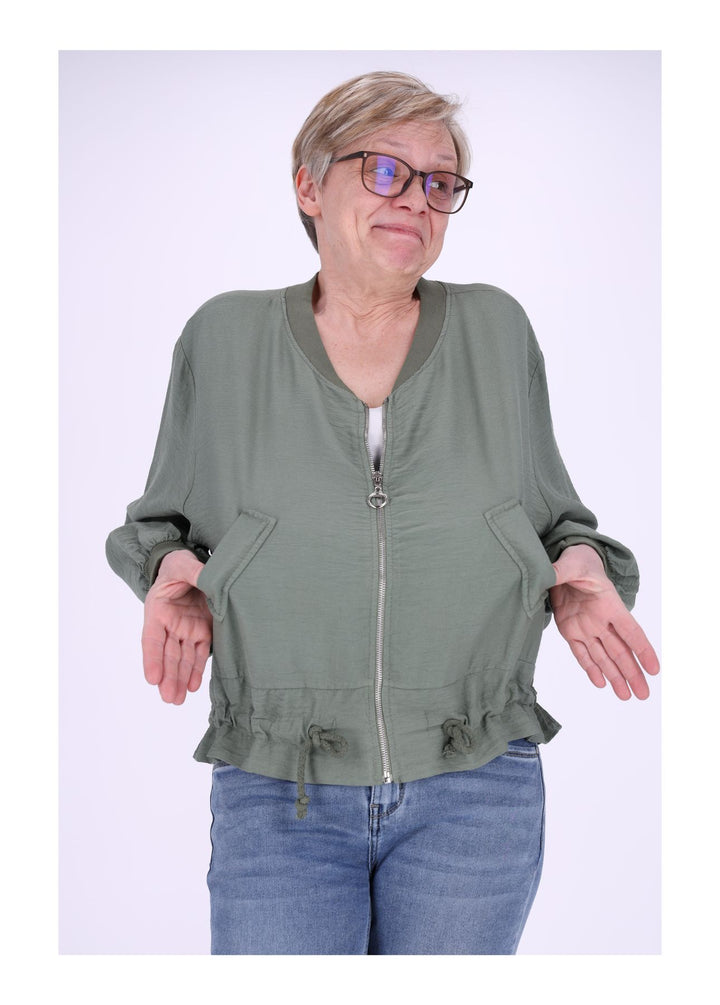 Damen Blousonjacke uni