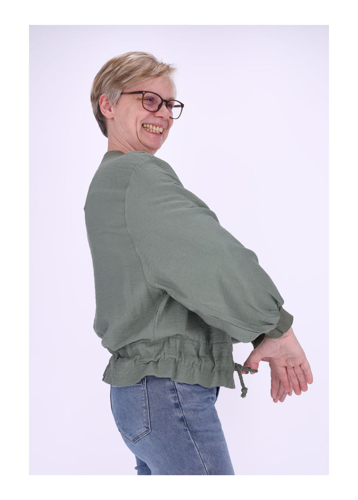 Damen Blousonjacke uni