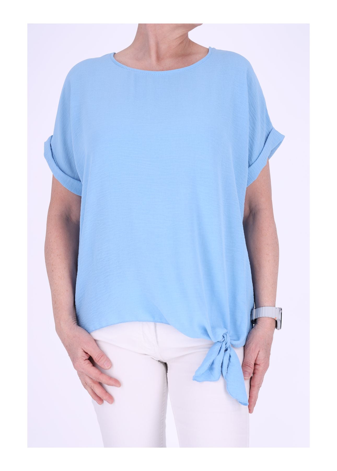 Damen T-Shirt zum binden