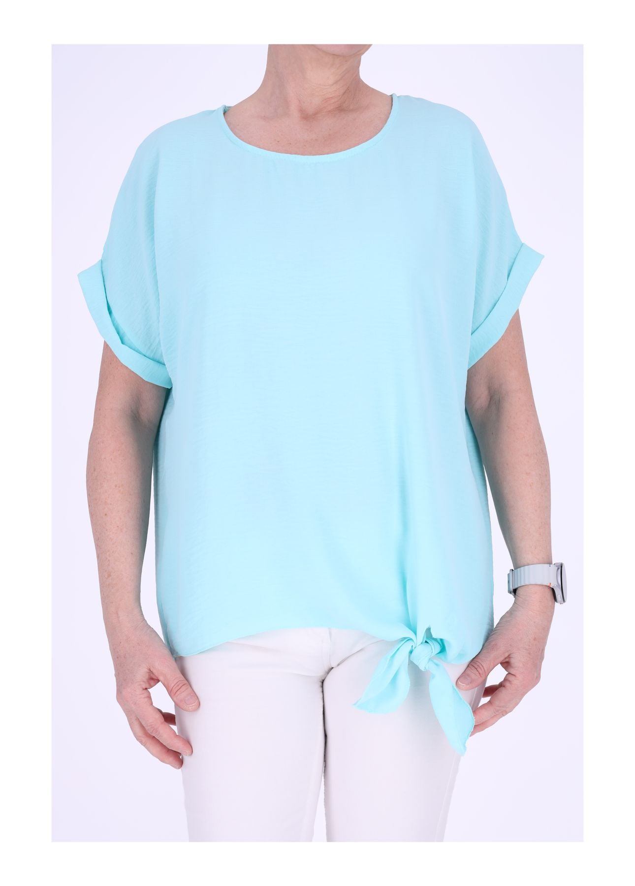 Damen T-Shirt zum binden