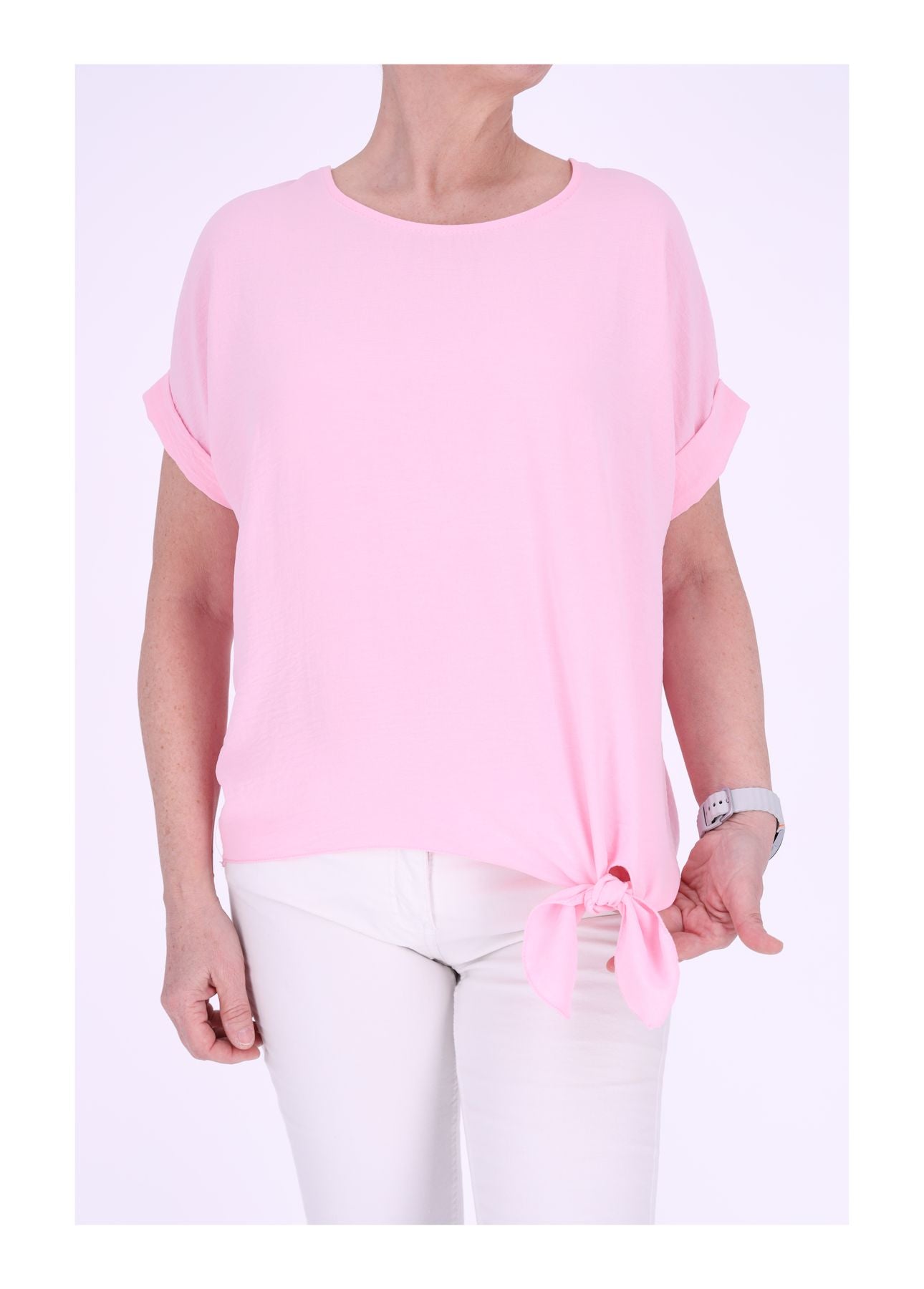 Damen T-Shirt zum binden