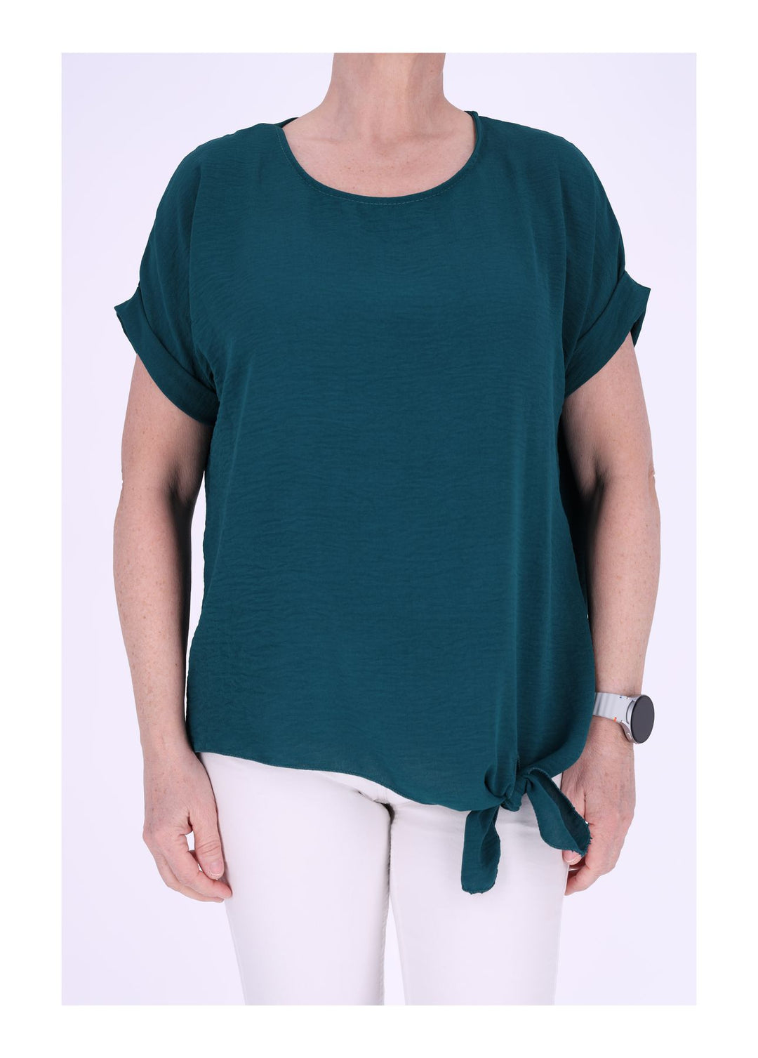 Splash of Color Damen T-Shirt zum Binden