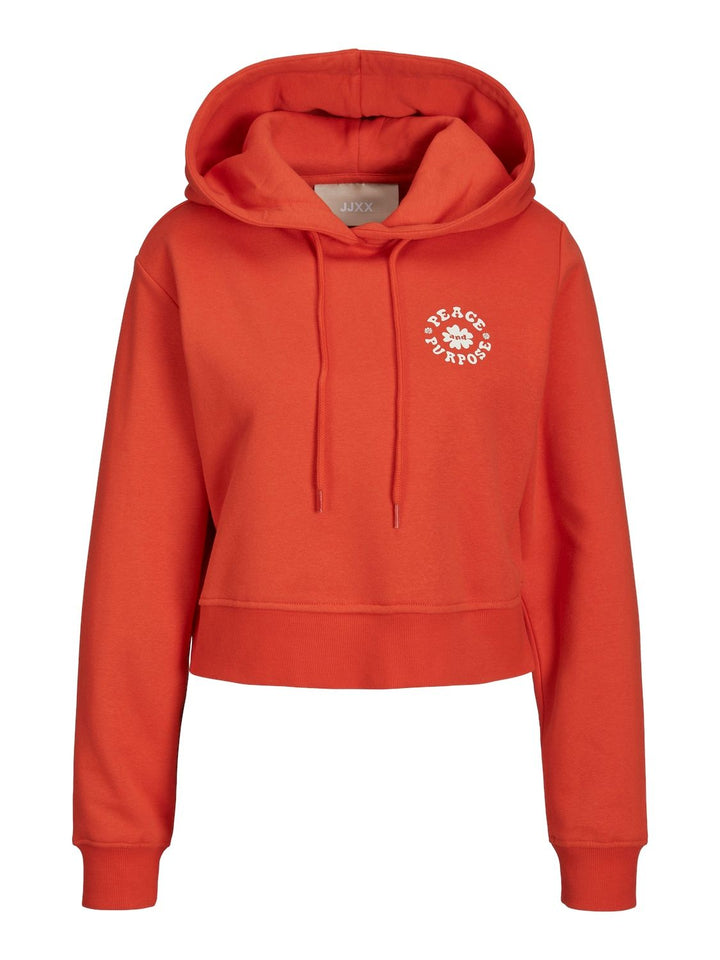 Damen JXROWAN RLX LS SHORT HOOD SWT