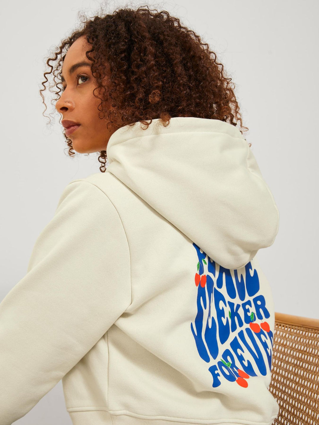 Damen JXROWAN RLX LS SHORT HOOD SWT