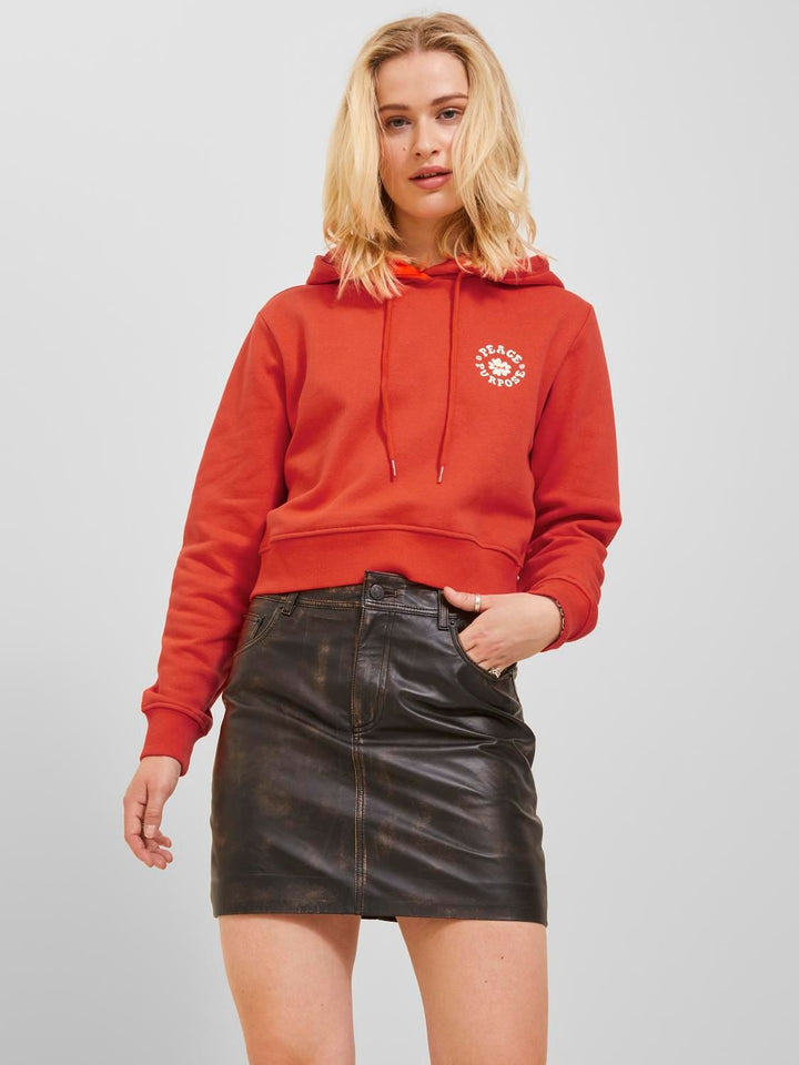 Damen JXROWAN RLX LS SHORT HOOD SWT