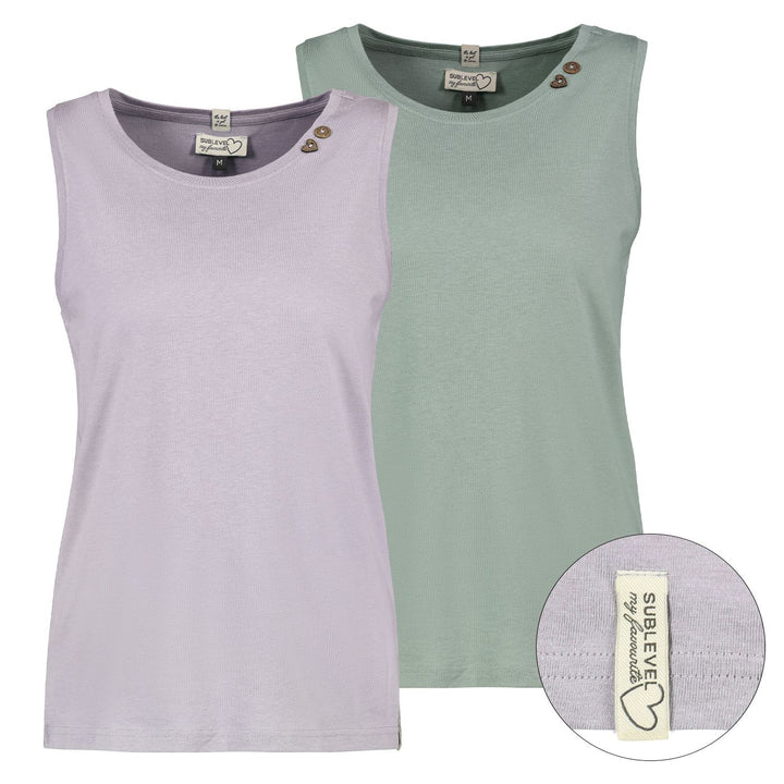 Authentic Style Damen-Top Rundhals