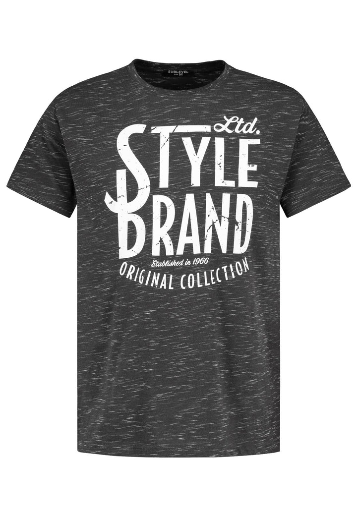 Herren HAKA Shirt, kurzarm, Rundhals mit R