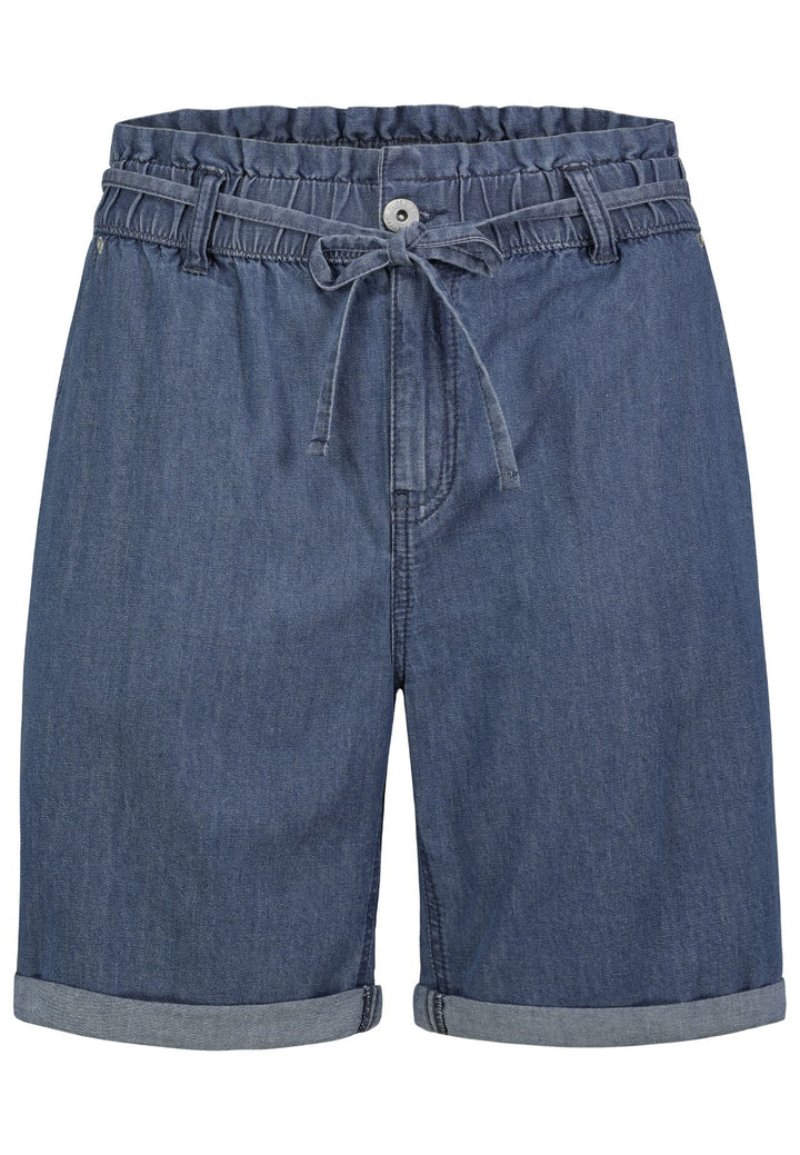 Damen DOB light Denim Bermuda,Paperbag St