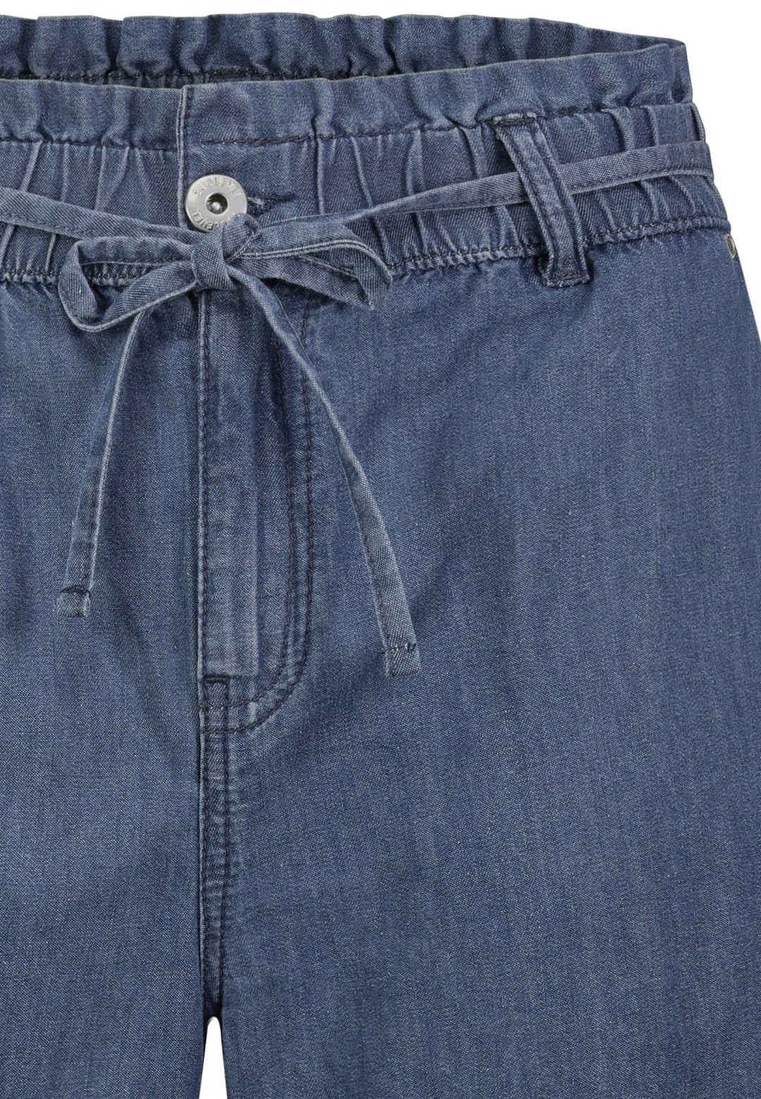 Damen DOB light Denim Bermuda,Paperbag St