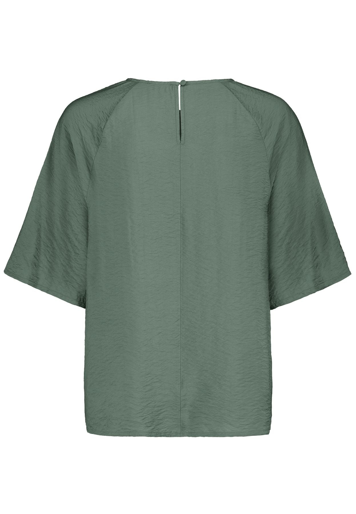 Damen DOB Bluse, kurzer Raglanärmel, Rund