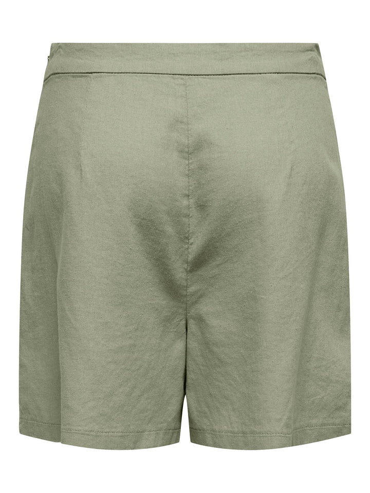 ONLY Leinen Shorts mit Falten