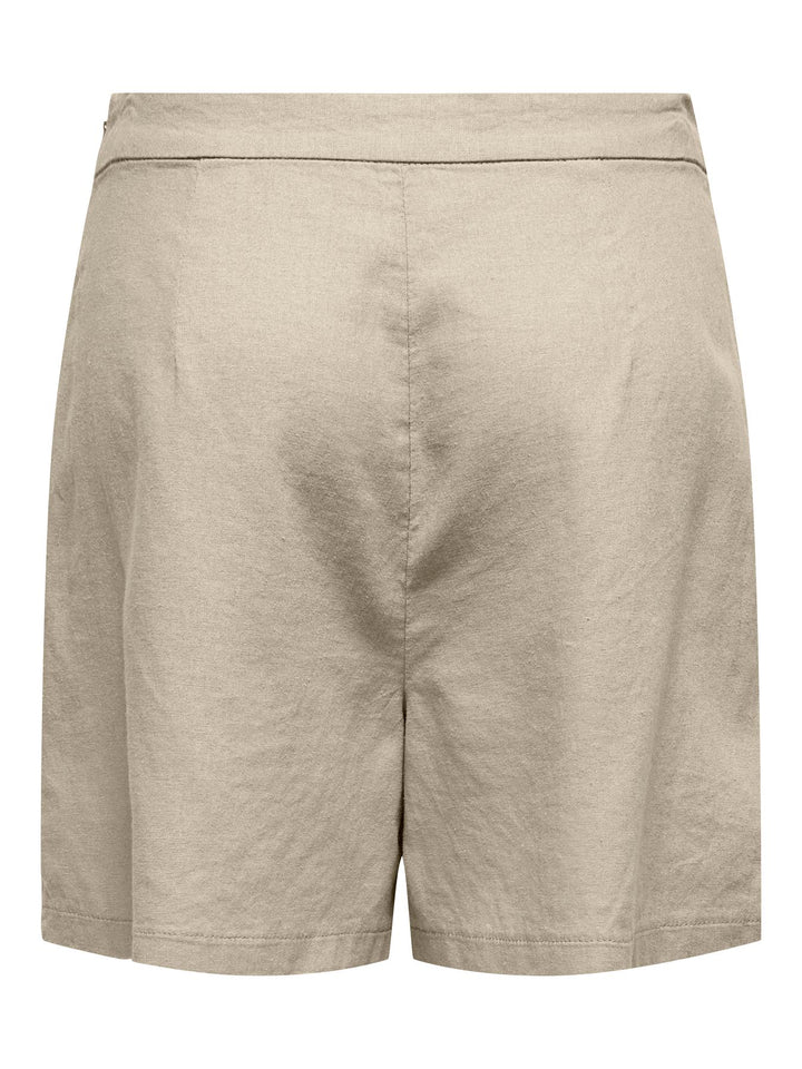 ONLY Leinen Shorts mit Falten
