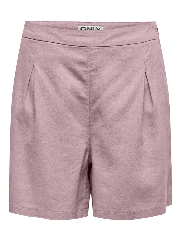 ONLY Leinen Shorts mit Falten