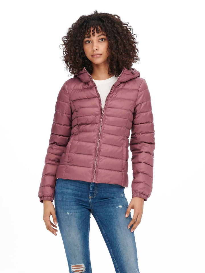Damen ONLTAHOE HOOD JACKET OTW NOOS Rose Brown