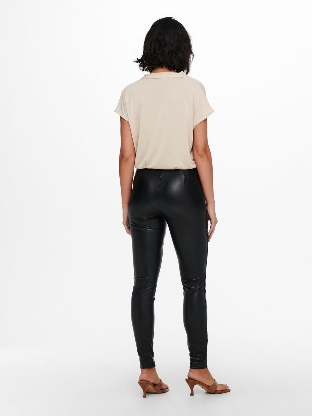 Damen ONLJESSIE FAUXLEATHER LEGGING OTW NOOS