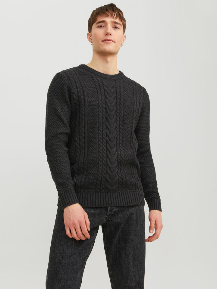 Herren JWHCADEN KNIT CREW NECK