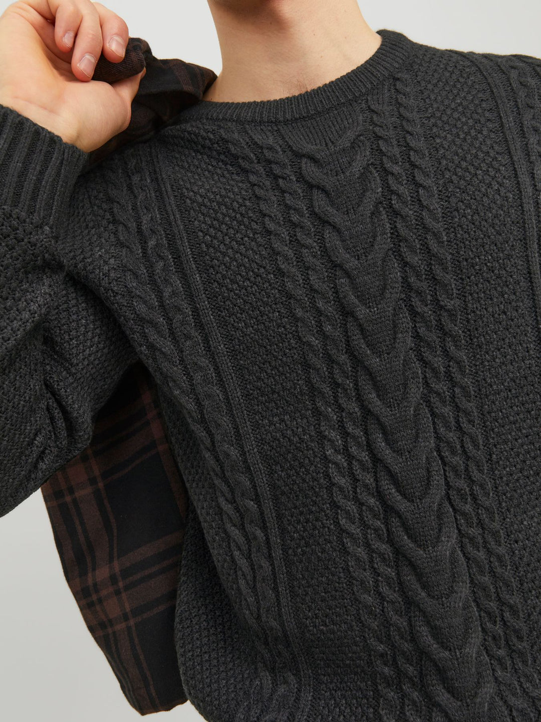 Herren JWHCADEN KNIT CREW NECK