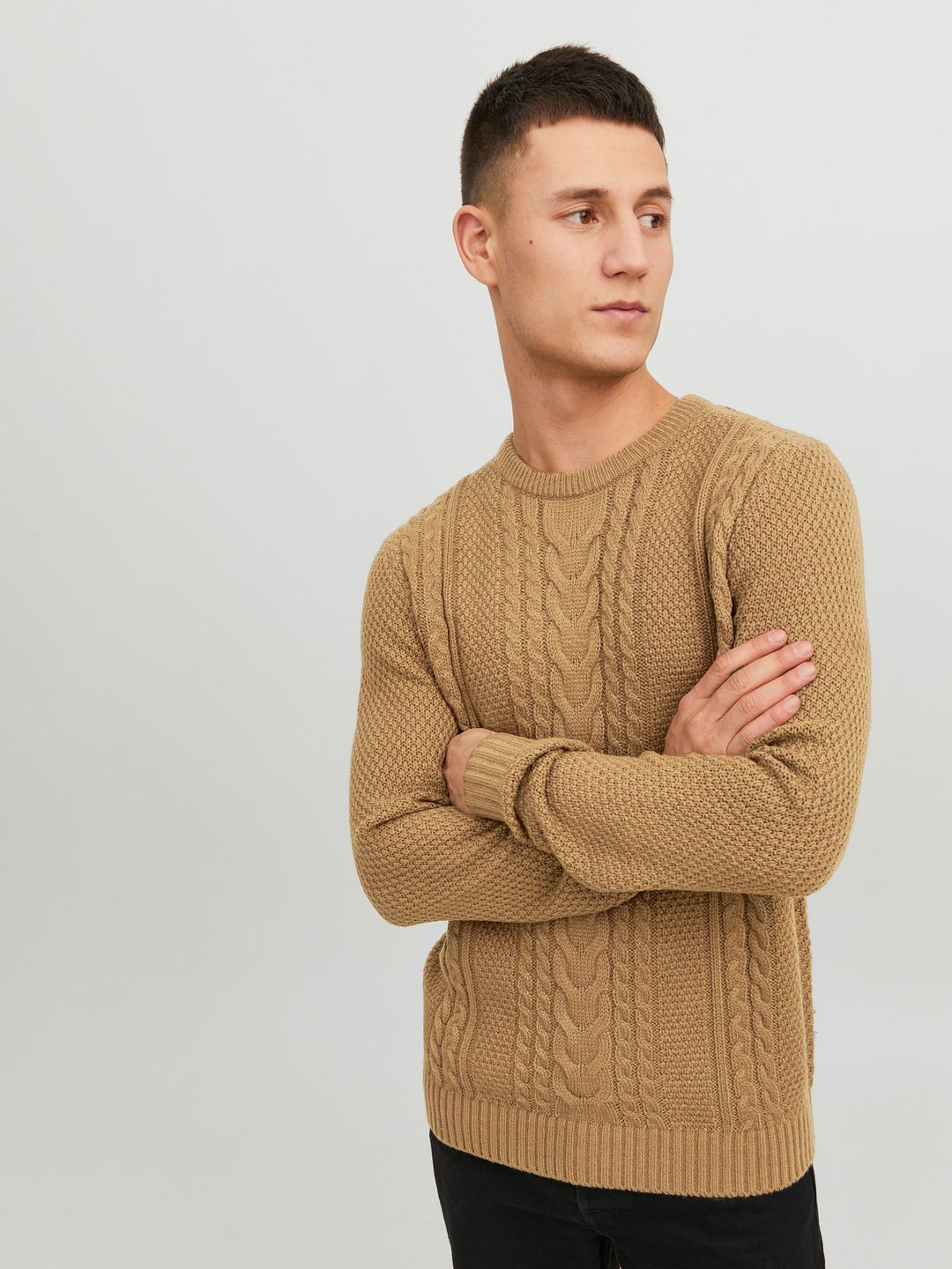Herren JWHCADEN KNIT CREW NECK