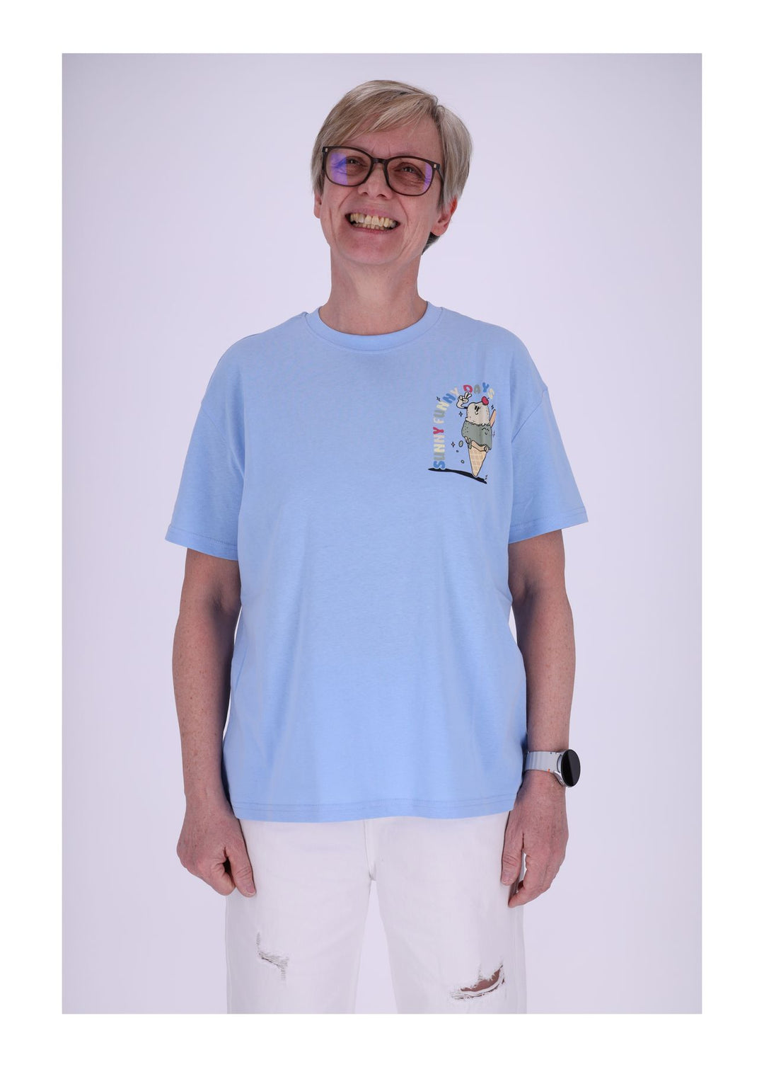 Authentic Style Oversized T-Shirt Damen