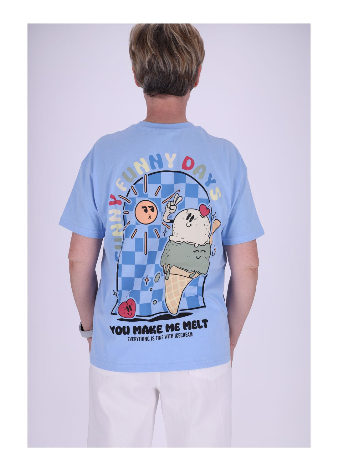Authentic Style Oversized T-Shirt Damen