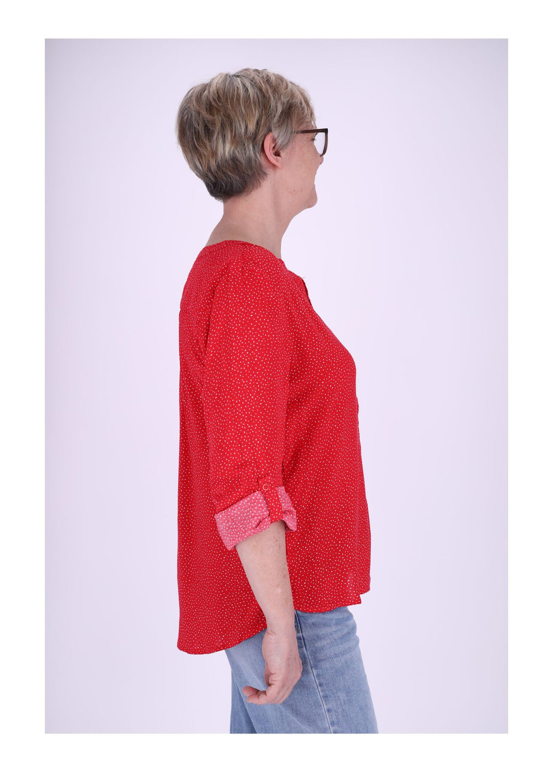 Schlupfbluse Punkte SPLASH of color-B