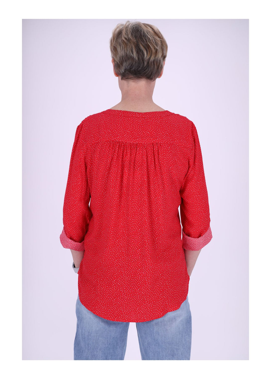 Schlupfbluse Punkte SPLASH of color-B