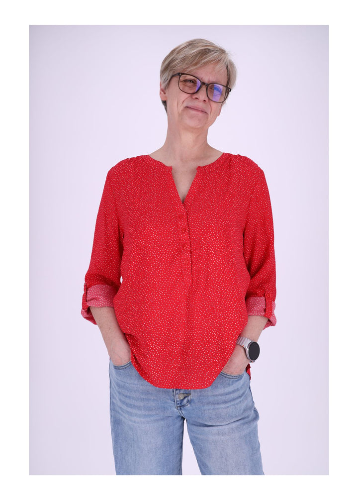 Schlupfbluse Punkte SPLASH of color-B