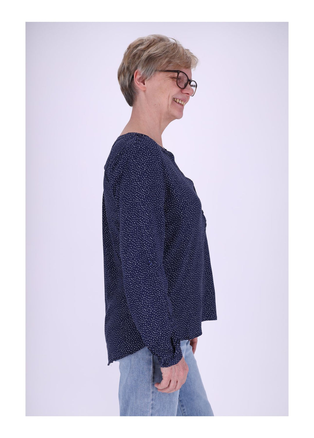 Schlupfbluse Punkte SPLASH of color-B