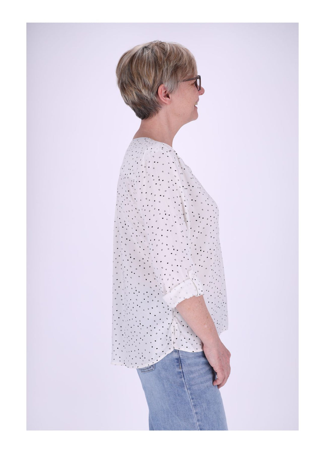 Schlupfbluse Herzen SPLASH of color-B