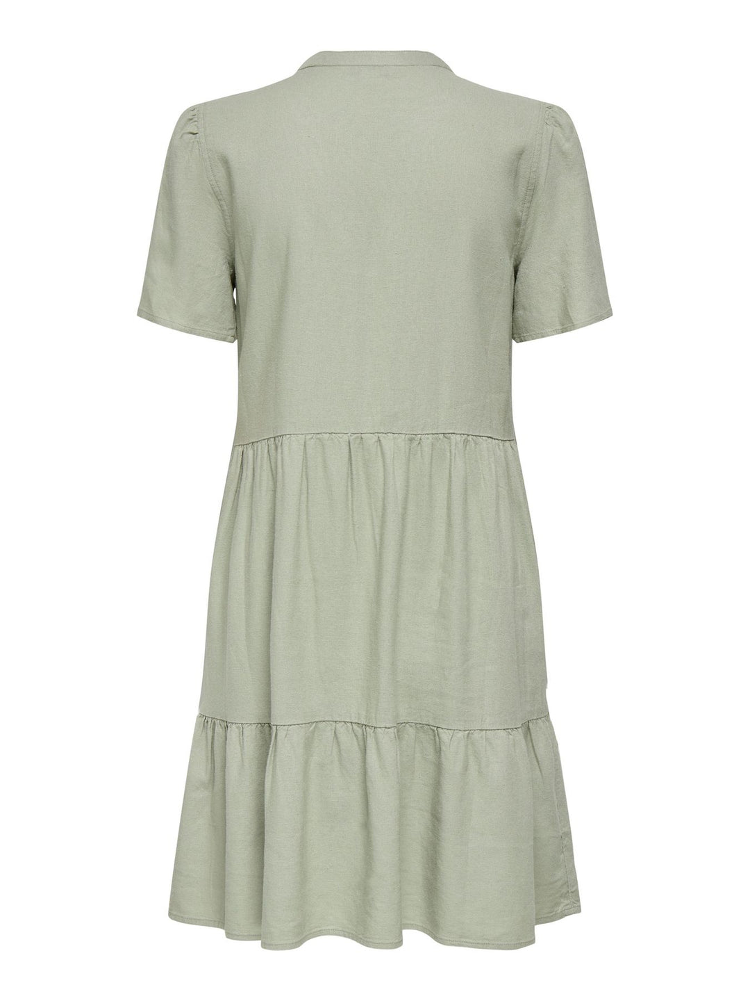 Damen ONLTIRI-CARO S/S V-NECK LIN DRESS C