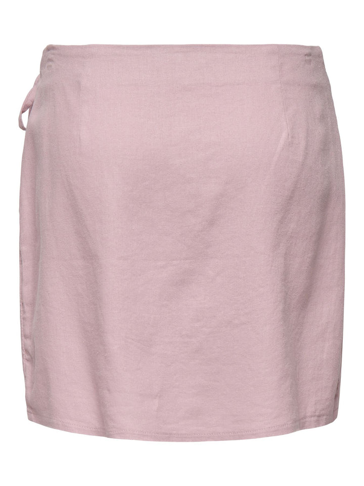Damen ONLCARO MW WRAP LINEN BL SKIRT CC P