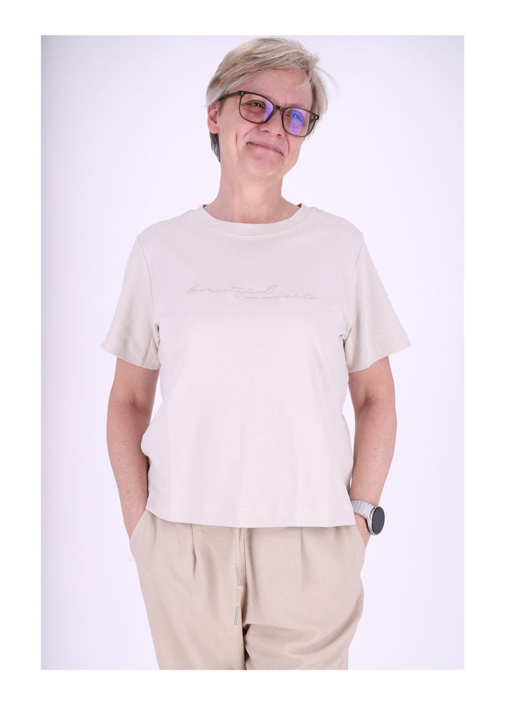 TARA M Damen T-Shirt Baumwolle