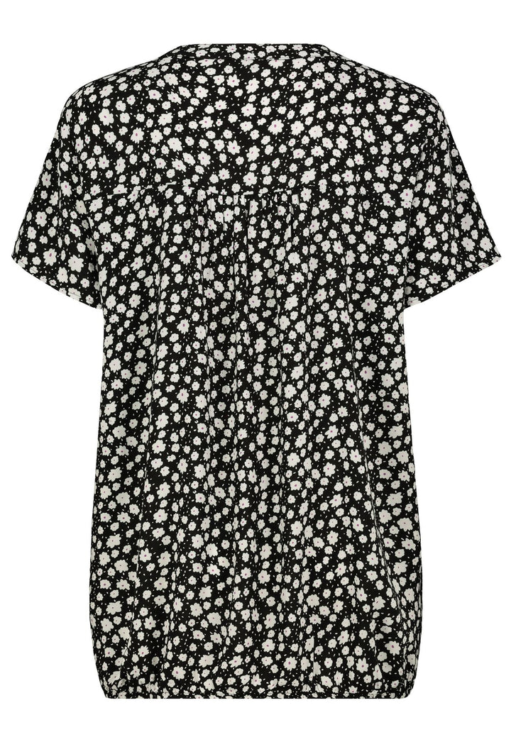 DOB Bluse Rundhals Authentic Style