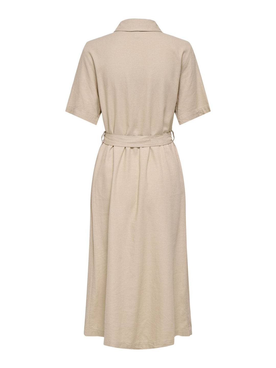 ONLY Leinenkleid Caro mit Gürtel