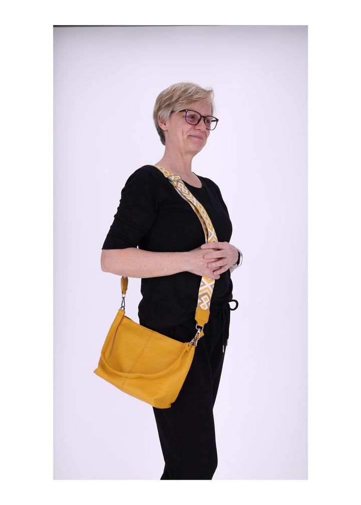 Umhängetasche mit zwei Trageriemen