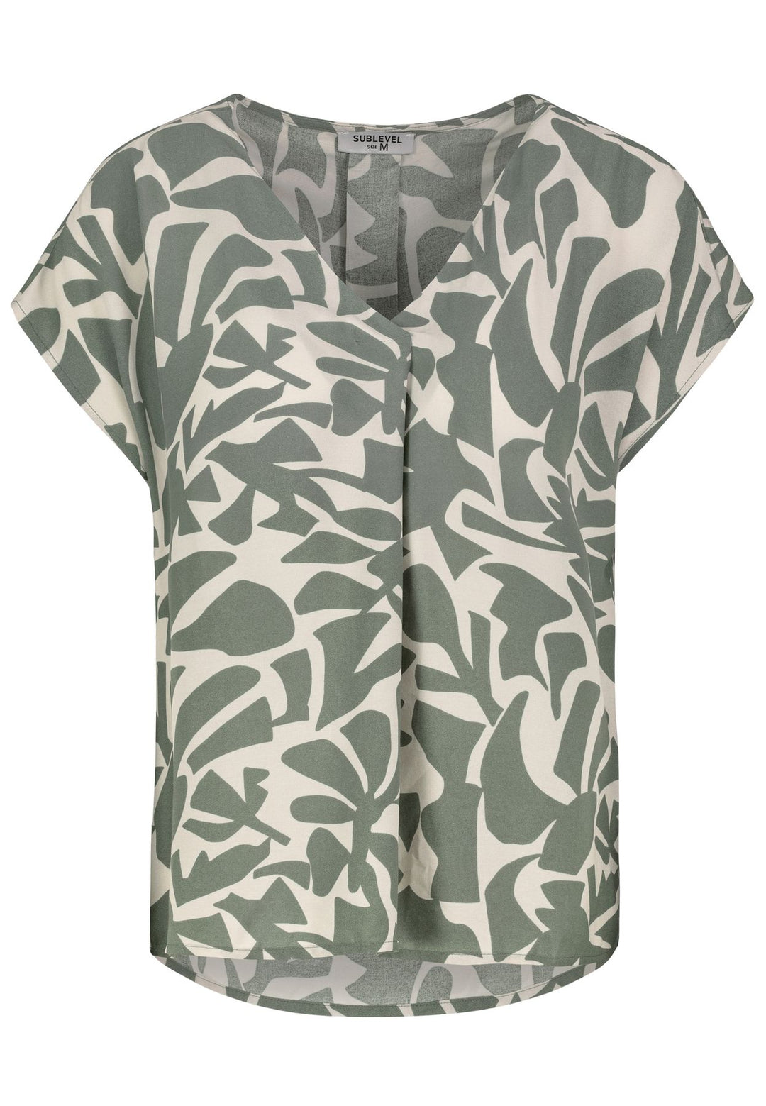 Authentic Style DOB Bluse V-Ausschnitt